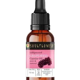 Soulflower Coldpressed Grapeseed Carrier Oil - 30 ml-image-21