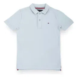 Tommy Hilfiger Breezy Blue Regular Fit Polo T-Shirt-image-90