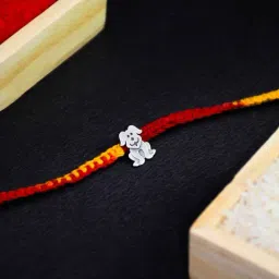 Arte jewels 925Sterling silver dog chamas rakhi-picture-35
