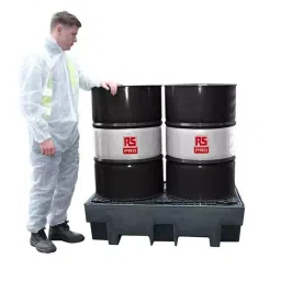 RS PRO Polyethylene Drum Pallet for Oil Model No 1890053 image 2