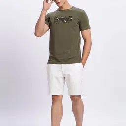 ADRO Typography Printed Round Neck Cotton T-shirt image 3