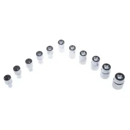 Bahco Standard Socket Set Metric 1/4 inch with Ratchet 6 Point, 6715MGS (Set of 16 Pcs) image 3