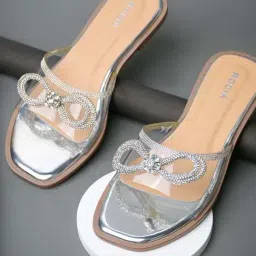 Rocia by Regal Women's Silver Casual Sandals-picture-21