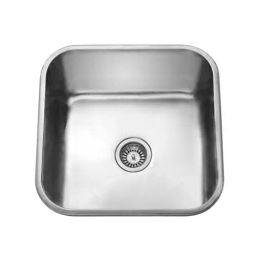 Jayna Signature Collection Spartan 21x21 inch Matt Finish Stainless Steel Single Bowl Kitchen Sink without Border, SB 07-picture-29