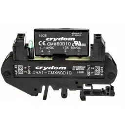SENSATA/CRYDOM Solid State Interface Relay DRA1 CMX Series 10 V DC Control 8 A Load DIN Rail Mount, DRA1-CMX60D10 image 2