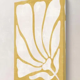 Myntra Elegant Homes Yellow Canvas Other Wall Paintings image 4