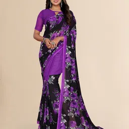 Moda Rapido Floral Printed Saree-picture-12