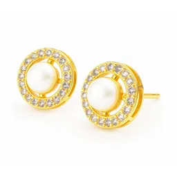 PRIVIU Circular Studs Earrings image 5