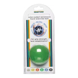 AS ONE Hand Exerciser Ball 10 Series Thermoplastic Elastomer Green, 10-1493 image 3