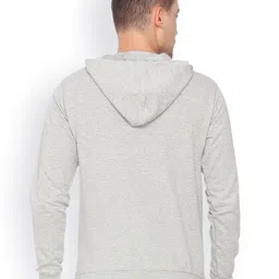 Campus Sutra Men Printed Hooded Sweatshirt image 2