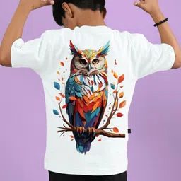 WEARDUDS Unisex Kids Graphic Printed Round Neck Cotton Relaxed Fit Tshirts-picture-28