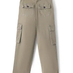 kookie kids india Kookie Kids Full Length Trousers With Front Pockets - Grey image 2