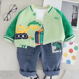 FOREVER FRIDAY Boys Printed T-shirt with Trousers-picture-28