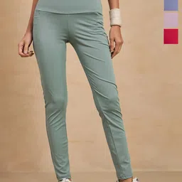 COLOR CAPITAL Women Pack of 4 Skin Fit Antimicrobial Tights-picture-26