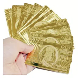 awestuffs Golden Poker Playing Cards - 52 Cards image 4