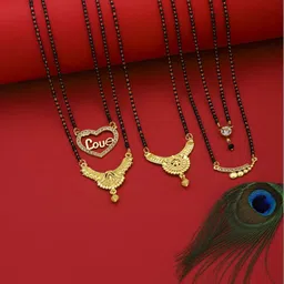 VEMISHTI Gold-Plated Mangalsutra image 1