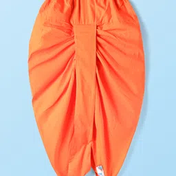 Babyhug Cambric Full Sleeves Hand Block Printed Dhoti Kurta Set - White image 5