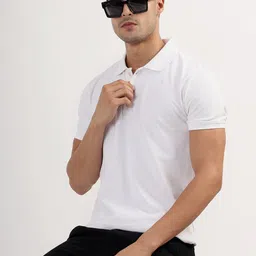 ALAKH HUB Men Solid Polo Collar T-shirt-image-8