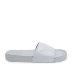 Red Tape Men's Ice Grey Slides image 1