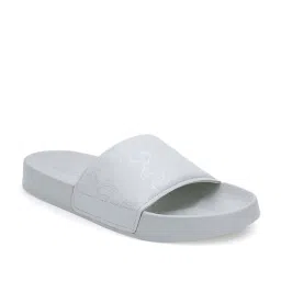 Red Tape Men's Ice Grey Slides image 2