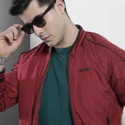 The Indian Garage Co Men Varsity Jacket-image-60