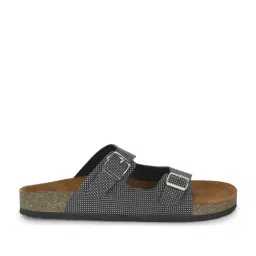 Mozafia Women's Black Slides image 3