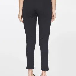 AND Black Mid Rise Pants image 2