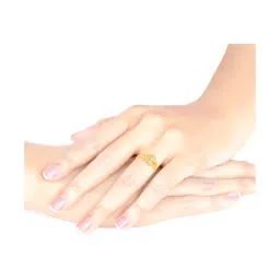 Malabar Gold and Diamonds 22k Gold Heart Ring for Women image 3