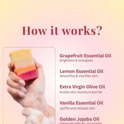 KAURA She Smiles Like Sunshine Soap- 100 g image 3