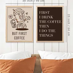 WALLLANE Brown Wood Wall Art image 5