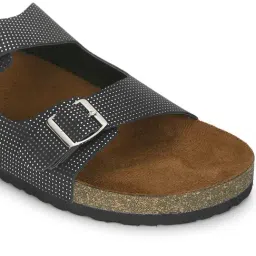 Mozafia Women's Black Slides image 5