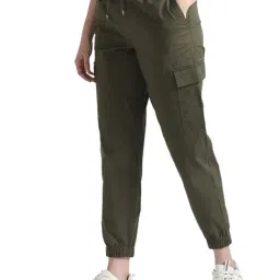 Tommy Hilfiger Army Green Regular Fit Joggers-picture-23