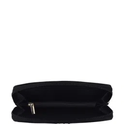 Elle Black Perforated Casual Wallet for Women image 4