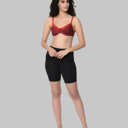 Da Intimo Red Under Wired Non Padded T-Shirt Bra image 4