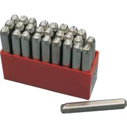 Kennedy 3.0 mm Low Stressletter Punches (Set of 27 Piece)-picture-8
