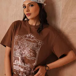 The Roadster Lifestyle Co Printed Cotton Tshirts-picture-28