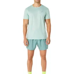 Asics Green Regular Fit Sports T-Shirt image 5