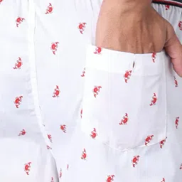 Urban Scottish White Regular Fit Printed Boxers image 5