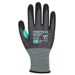 Portwest CSVHR18 Nitrile Cut Resistant Gloves Black Color, S Size, A661K8RS (Pack of 1 Pair) image 2