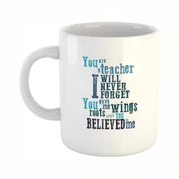 Mr UVD White & Black Typography Printed Ceramic Matte Mug 325 ml-picture-39