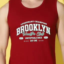 WOOSTRO Pack of 2 Printed Combed Cotton Innerwear Vests with Intelliease Technology image 2