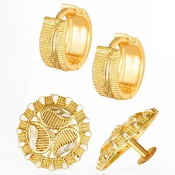 VIVASTRI Women Gold-Plated Alloy Earrings-picture-31