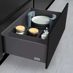 Olive Slimca Standard Drawer 550x202 mm Black 60 Kg Weight Capacity, 113212380009-picture-20