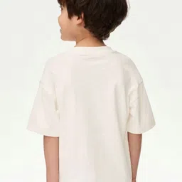 Marks & Spencer Boy Printed Relaxed Fit T-shirt image 3