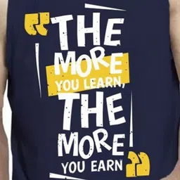 WOOSTRO Men Pack Of 2 Typography Printed Round Neck Cotton Slim Fit T-shirts image 2