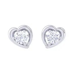 Clara Heart 92.5 Sterling Silver Earrings-image-9