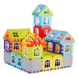 YAMAMA Building Blocks Multicolour - 60 Pieces-image-75