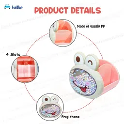 FunBlast Cartoon Shaped Pen & Pencil Holder for Study Room 1 Pc Random Color image 4