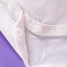 Mark & Mia Half Sleeves  Frock Style Party Onesie with Sequin & Frill Detailing - Pink image 5