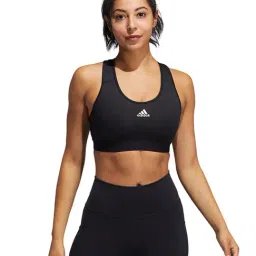Adidas Black Non Wired Non Padded Lace Sports Bra-picture-11